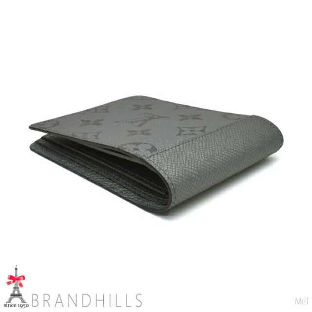 ルイヴィトン 札入れ 二つ折り ポルトフォイユ ミュルティプル タイガラマ シルバー M30843 LOUIS VUITTON 極美品 【中古】_4