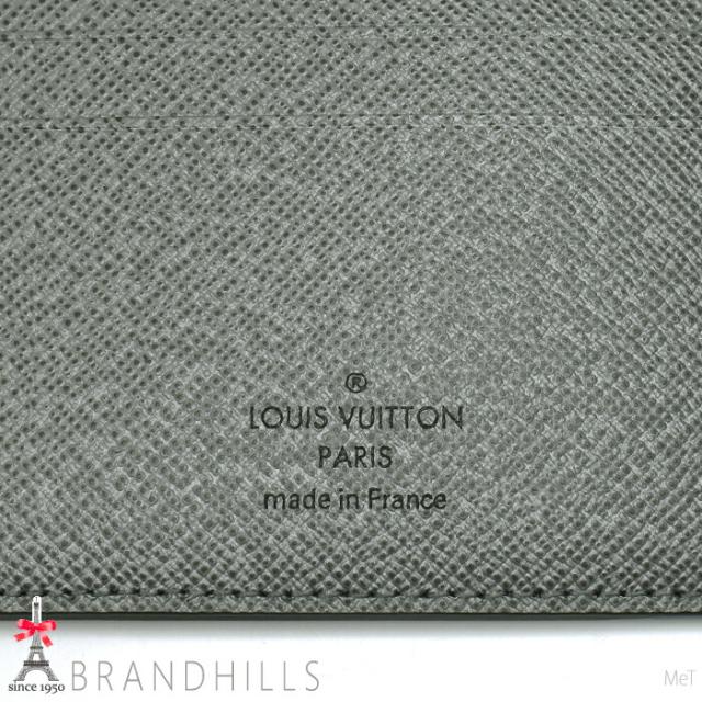 ルイヴィトン 札入れ 二つ折り ポルトフォイユ ミュルティプル タイガラマ シルバー M30843 LOUIS VUITTON 極美品 【中古】_6