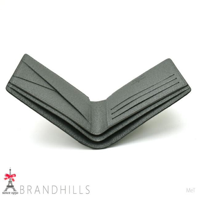 ルイヴィトン 札入れ 二つ折り ポルトフォイユ ミュルティプル タイガラマ シルバー M30843 LOUIS VUITTON 極美品 【中古】_7