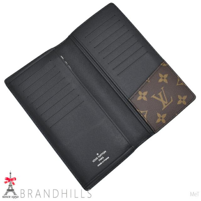 ルイヴィトン 長財布 二つ折り メンズ ポルトフォイユ ブラザ モノグラム マカサー M69410 LOUIS VUITTON 極美品 【中古】_5