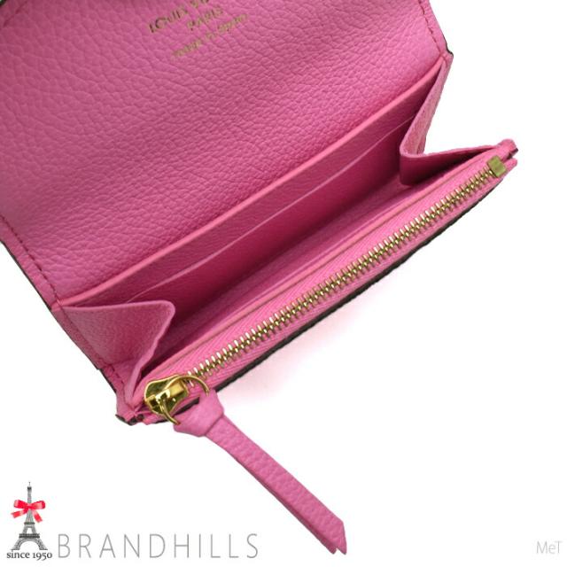 ルイヴィトン コインケース ポルトモネ ロザリ モノグラム アンプラント ローズロリポップ M82485 LOUIS VITTON 極美品 【中古】_7