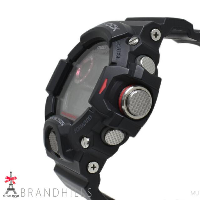 カシオ G-SHOCK 腕時計 メンズ RANGEMAN ソーラー電波 樹脂 カーボン ブラック文字盤 GW-9400J-1JF CASIO 美品 【中古】_3