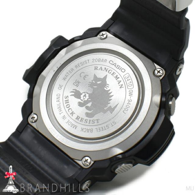 カシオ G-SHOCK 腕時計 メンズ RANGEMAN ソーラー電波 樹脂 カーボン ブラック文字盤 GW-9400J-1JF CASIO 美品 【中古】_7