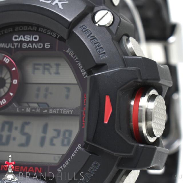 カシオ G-SHOCK 腕時計 メンズ RANGEMAN ソーラー電波 樹脂 カーボン ブラック文字盤 GW-9400J-1JF CASIO 美品 【中古】_8