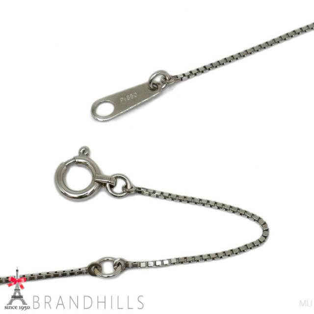ダイヤモンド 0.353ct ネックレス 一粒 鑑定書付 E-SI2-VeryGood PT900 PT850 プラチナ 2.2g 美品 【中古】_7