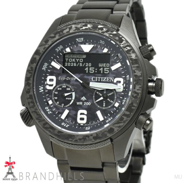 シチズン プロマスター LAND エコドライブ コンビネーション 35周年限定 JV1008-63E U822-008MS07 CITIZEN 美品 【中古】