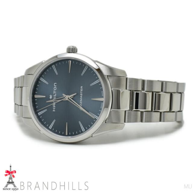 ハミルトン 腕時計 メンズ ジャズマスター 40mm クォーツ ダスティブルーH32461141 H324610 HAMILTON 未使用品 【中古】_5