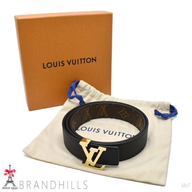 ルイヴィトン ベルト LV イニシャル 30MM 75cm リバーシブル