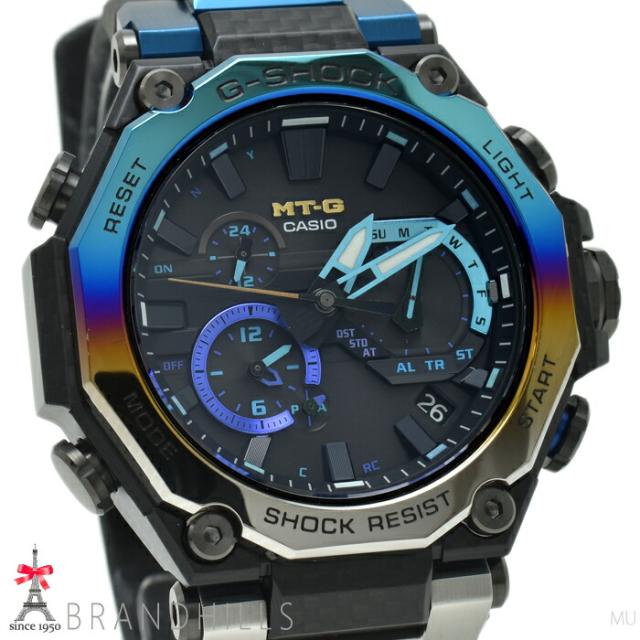 カシオ G-SHOCK MT-G B2000シリーズ ソーラー電波 モバイルリンク  カーボンMTG-B2000YR-1AJR CASIO 極美品 【中古】_1