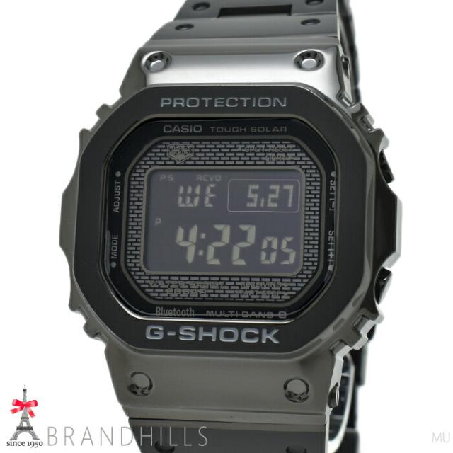 カシオ G-SHOCK フルメタル 5000 シリーズ ソーラー電波 モバイルリンク GMW-B5000GD-1JF CASIO ほぼ未使用 【中古】