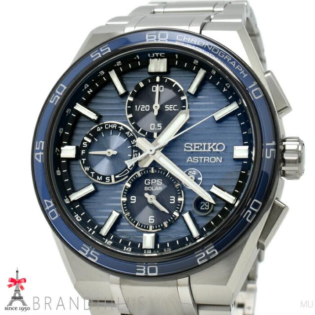 セイコー 腕時計 メンズ アストロン ネクスター ソーラーGPS衛星電波 クロノグラフ SBXC175 5X83-0AP0-1 SEIKO 極美品 【中古】