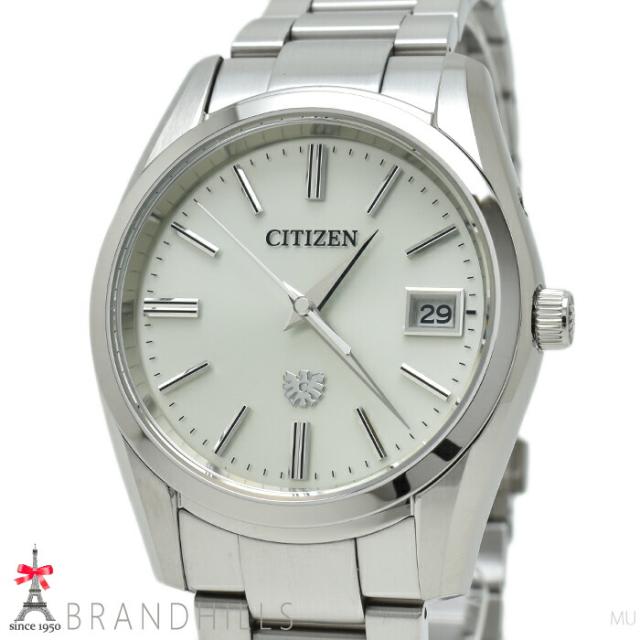 シチズン 腕時計 メンズ ザ・シチズン エコドライブ SS シルバー文字盤 AQ4080-52A A060-T026907 CITIZEN 未使用品 【中古】