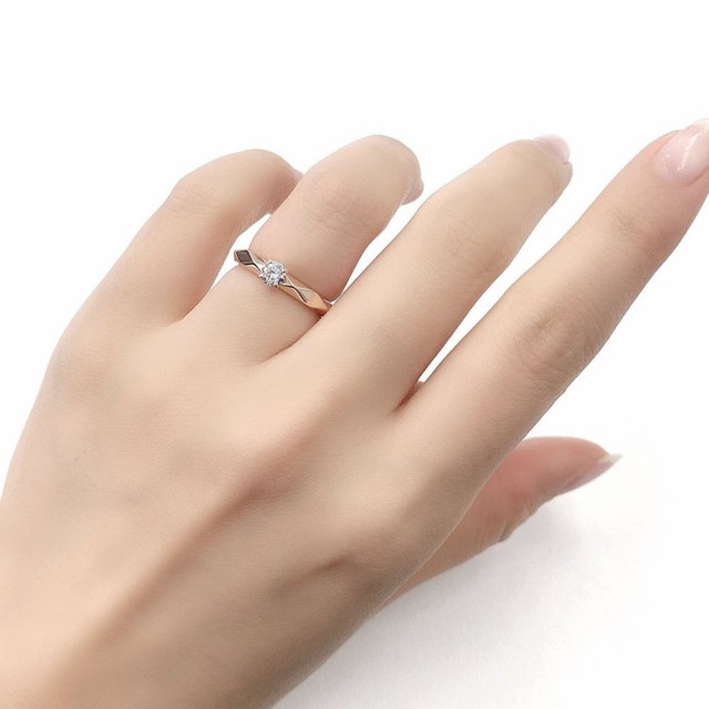 ブシュロン リング ファセット ソリテール BOUCHERON ダイヤモンド