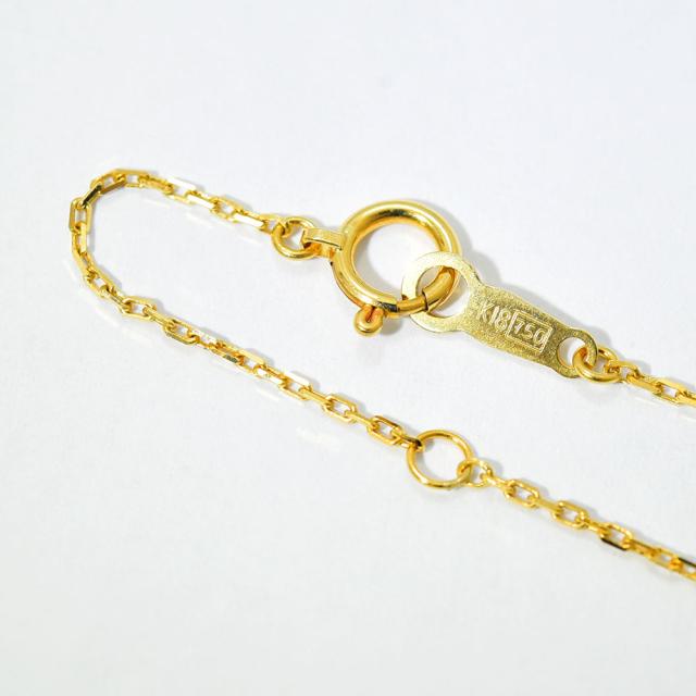 タサキ ネックレス TASAKI 田崎 ハート あこや真珠 7.0mm ダイヤモンド 0.01 K18 750 新品仕上げ 中古_7