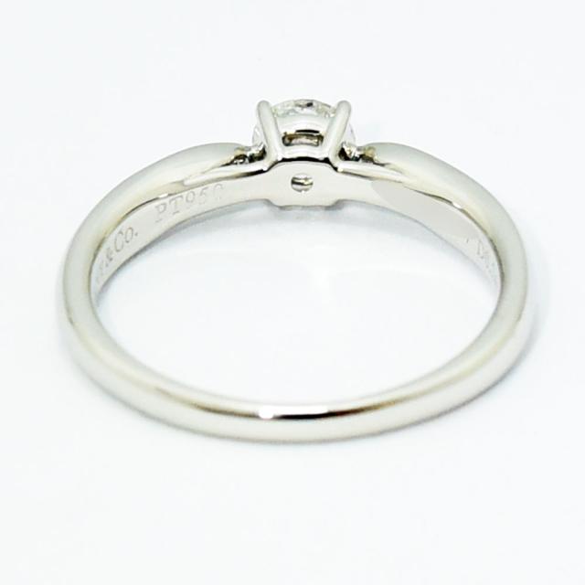 ティファニー リング ハーモニー バンド TIFFANY&Co. 指輪 ダイヤモンド 0.24 PT950 約7.5号 新品仕上げ 中古_6