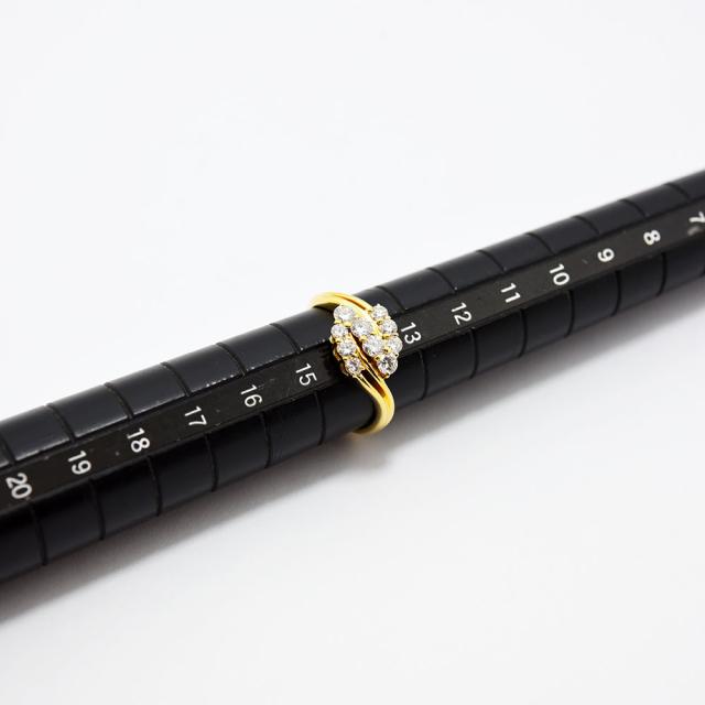 モニッケンダム リング MONNICKENDAM 指輪 ダイヤモンド 0.65 K18 約14号 新品仕上げ 中古_8
