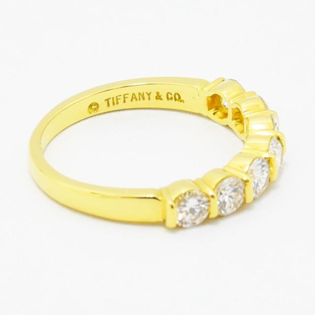 ティファニー リング TIFFANY&amp;Co. 指輪 ダイヤモンド K18 750 約11号 新品仕上げ 中古_4