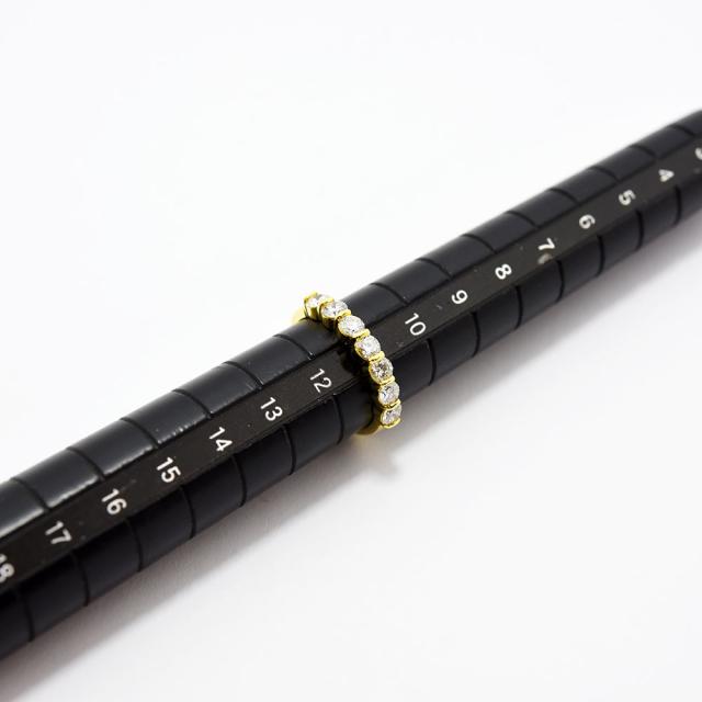 ティファニー リング TIFFANY&amp;Co. 指輪 ダイヤモンド K18 750 約11号 新品仕上げ 中古_8