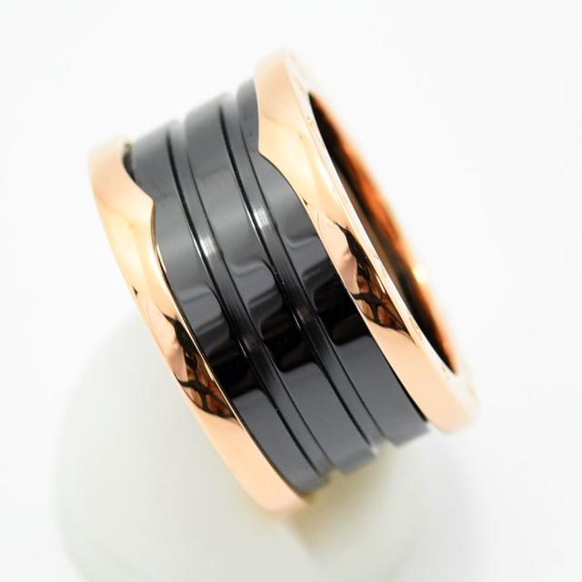 ブルガリ リング ビーゼロワン BVLGARI 指輪 B.zero1 ブラック 