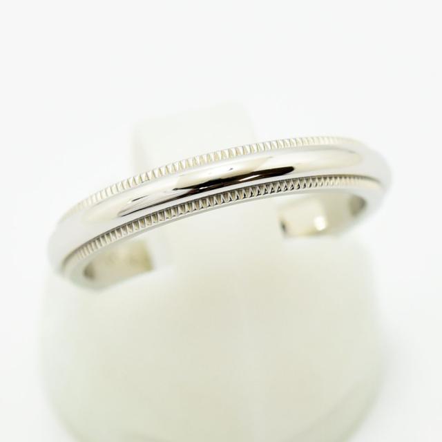 指輪（TIFFANY&Co） TIFFANY&Co. ティファニー ミルグレイン リング・指輪 K18