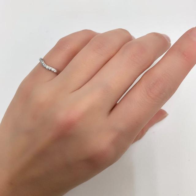 ティファニー リング カーブド バンド TIFFANY&Co. 指輪 ペレッティ 
