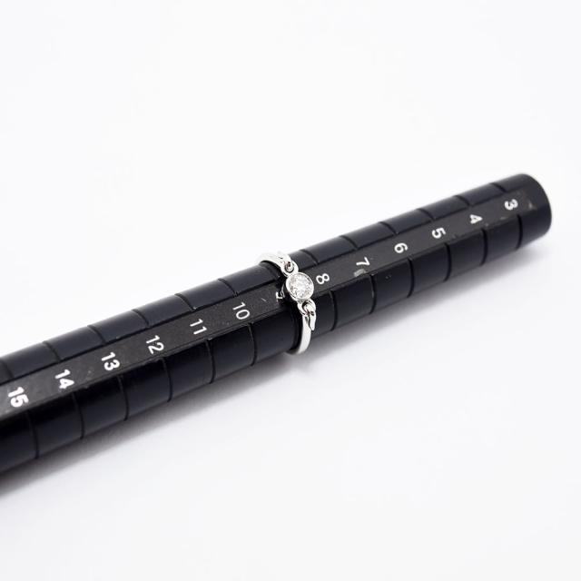 ティファニー リング TIFFANY&Co. 指輪 スワン ダイヤモンド PT950 約9号 新品仕上げ 中古_8