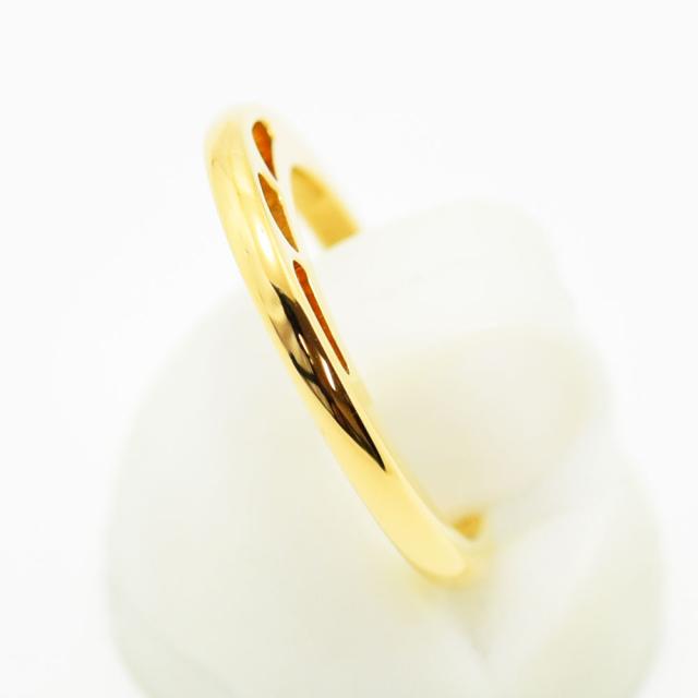 カルティエ リング Cartier 指輪 チャームリング K18 750 #45 約5号 新品仕上げ 中古_1