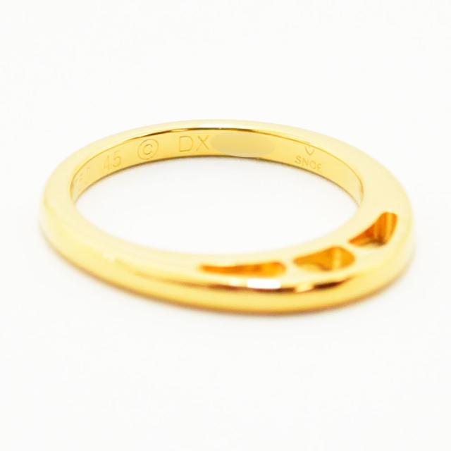カルティエ リング Cartier 指輪 チャームリング K18 750 #45 約5号 新品仕上げ 中古_6
