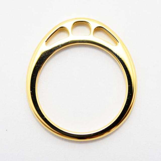 カルティエ リング Cartier 指輪 チャームリング K18 750 #45 約5号 新品仕上げ 中古_7