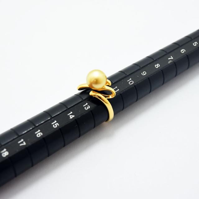 タサキ リング TASAKI 田崎 パール 8.8mm 真珠 K18 750 約12号 新品仕上げ 中古_8