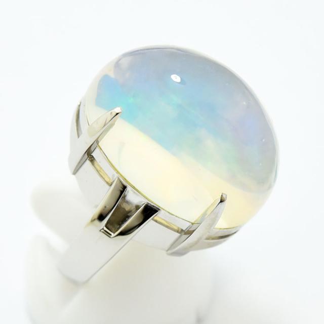 タサキPt900 オパール22.88 リング指輪