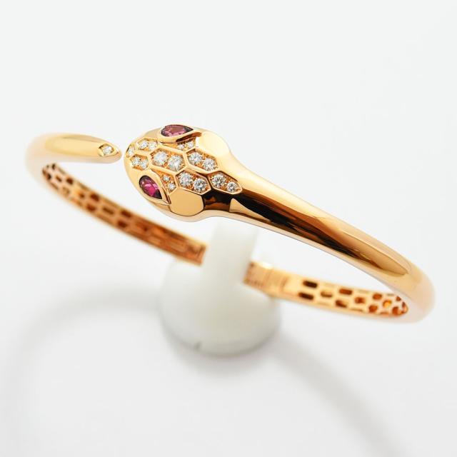ブルガリ ブレスレット セルペンティ BVLGARI バングル スネーク