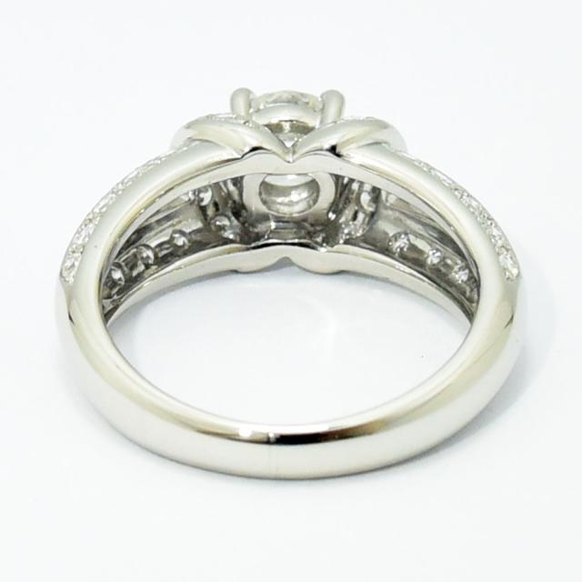 タサキ リング TASAKI 田崎 ダイヤモンド 0.58 0.27 PT900 約8.5号