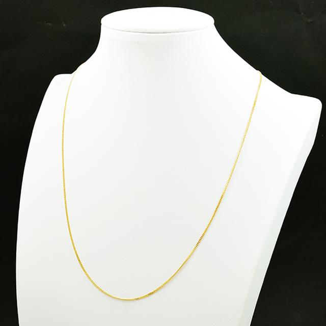 喜平ネックレス 18金 2面 ネックレスチェーン 50cm 2.7g K18 新品 