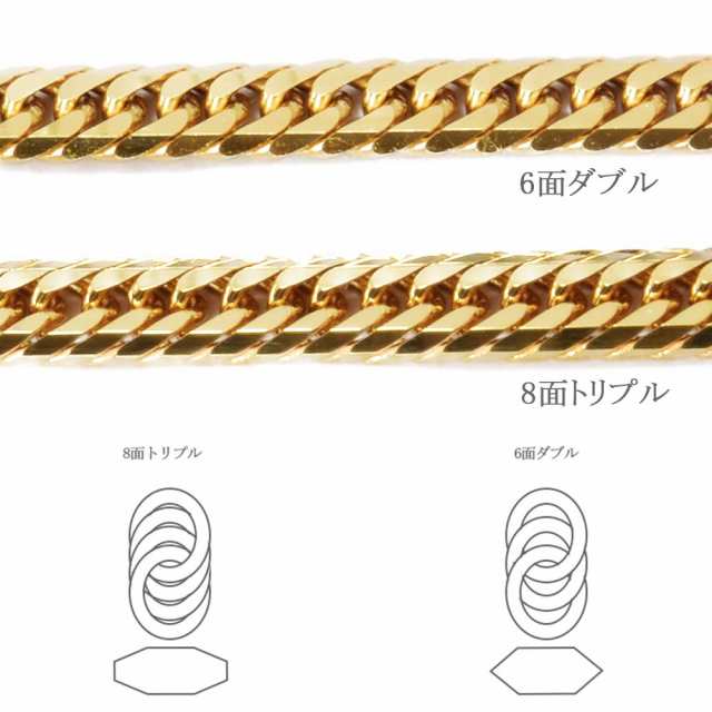 K18WG 喜平 6面 10g 24cm アンクレットアンクレット - アンクレット