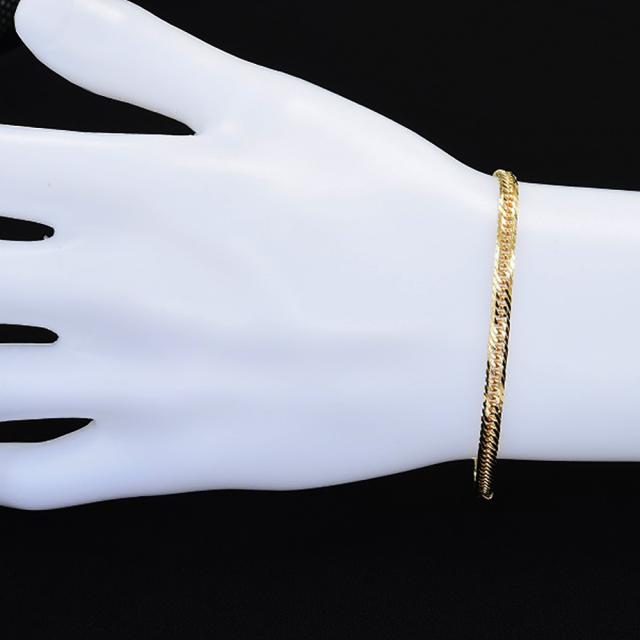 喜平ブレスレット 18金 8面トリプル 20cm 10g K18 新品の通販はau PAY