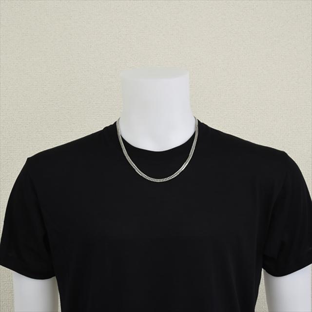 喜平ネックレス プラチナ 6面ダブル ネックレスチェーン 50cm 50g PT850 新品