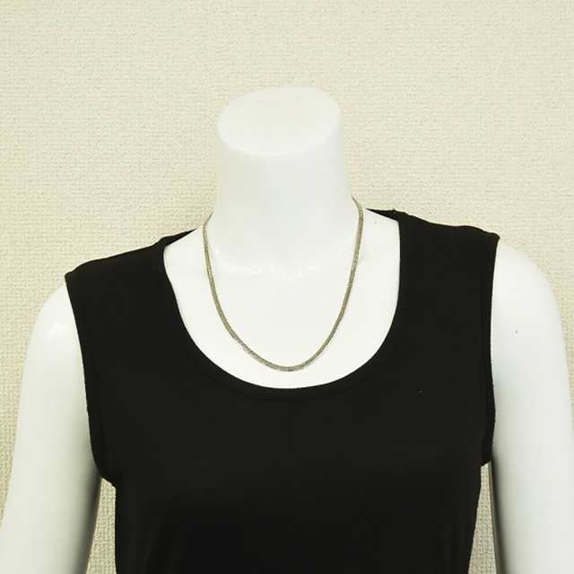 喜平ネックレス プラチナ 8面トリプル ネックレスチェーン 50cm