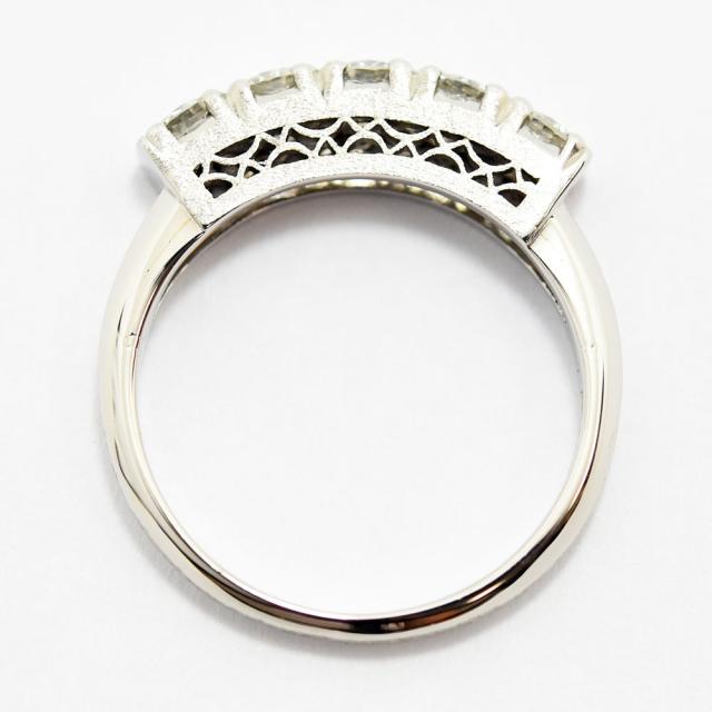 ダイヤモンド 0.56 リング Pm900 約11号 新品磨き仕上げ 中古