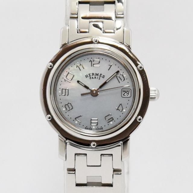 エルメス 時計 レディース HERMES クリッパー CL4.210 クォーツ SS