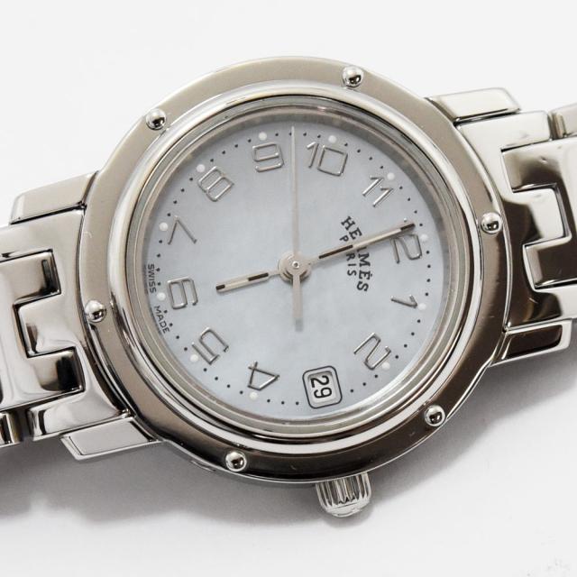 稼働品エルメス□クリッパー レディースウォッチ 24 HERMES