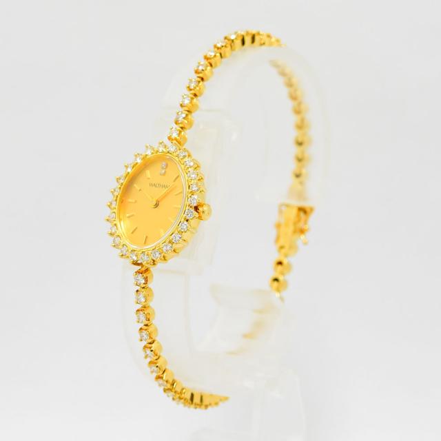 Waltham Lady Martin ゴールドクォーツ時計