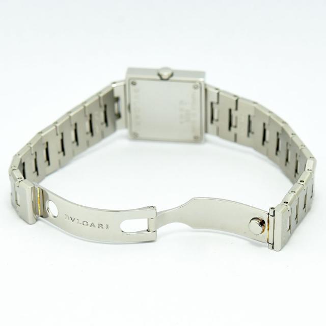 ブルガリ 時計 レディース BVLGARI クアドラード SQ22SS クォーツ SS ステンレススチール ブラック 軽仕上げ 中古_3