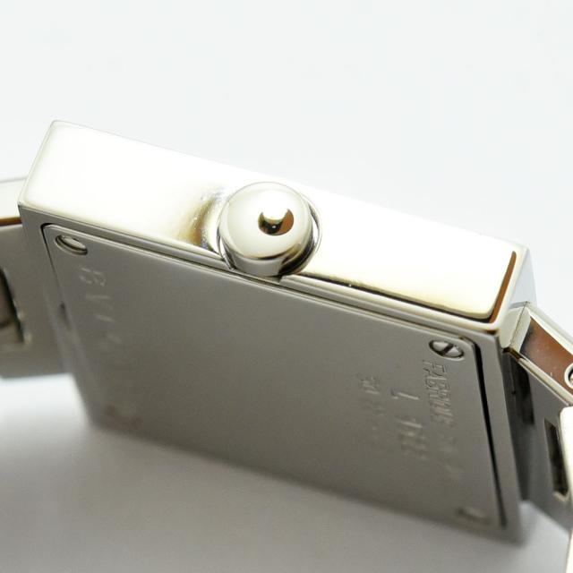 ブルガリ 時計 レディース BVLGARI クアドラード SQ22SS クォーツ SS ステンレススチール ブラック 軽仕上げ 中古_5