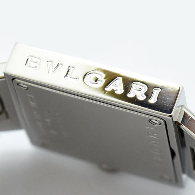 ブルガリ 時計 レディース BVLGARI クアドラード SQ22SS クォーツ SS ステンレススチール ブラック 軽仕上げ 中古_6