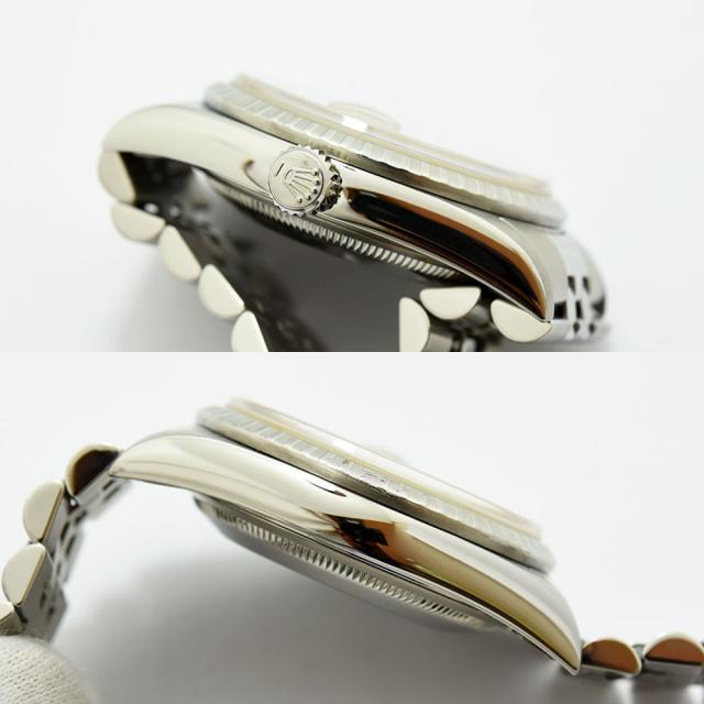 ロレックス 中古 メンズ ROLEX デイトジャスト 16220 U番 自動巻 オートマ SS ステンレススチール WG ホワイトゴールド コンピュータ 軽仕上げ_5