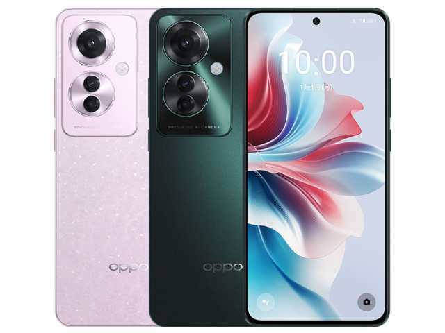 [国内版SIMフリー][新品未開封] OPPO Reno11 A ダークグリーン/コーラルパープル Yモバイル版 8GB+128GB スマホ 本体 の通販は