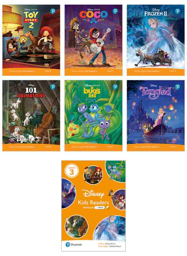 ディズニー 英語教材 絵本 Disney Kids Readers Level 3 Pack