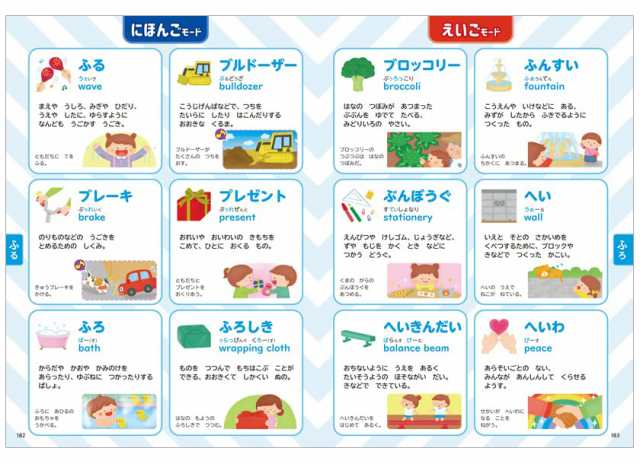0さいからの 新にほんごえいご ことば絵じてん3000 新品 送料