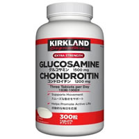 ｋｓグルコサミン1500mg コンドロイチン1200mg　300錠（1日3粒約100日分）【PP】の通販は